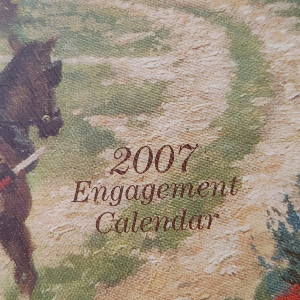 Thomas Kinkade Painter of Light 2007 Engagement Calendar